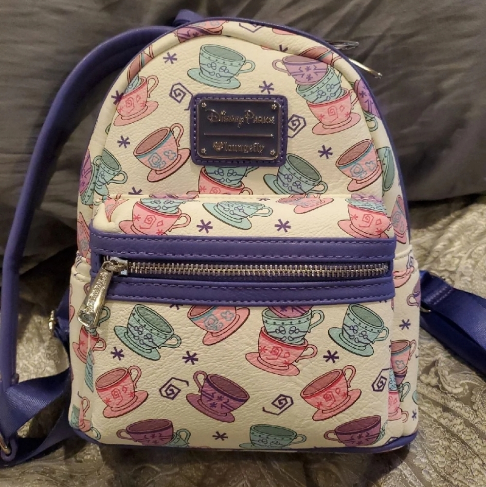 loungefly disney tea cup bag OG